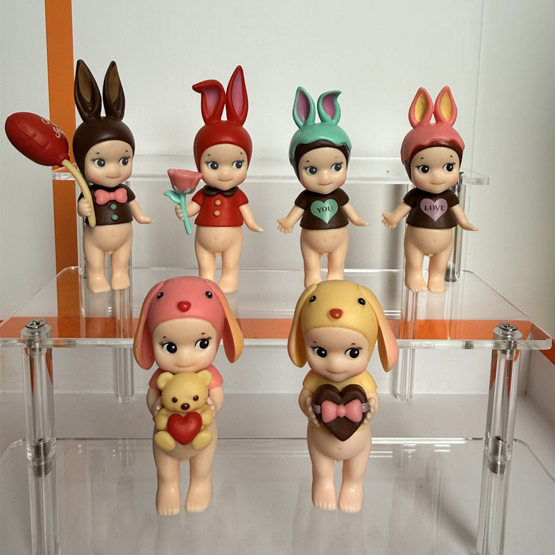Phone Accessories Sonny Angel - ミニエンジェルの愛の贈り物」シリーズ ブラインドボックスおもちゃ – かわいい人形のデスクトップオーナメント＆コレクタブルフィギュア（誕生日/クリスマスギフト）
