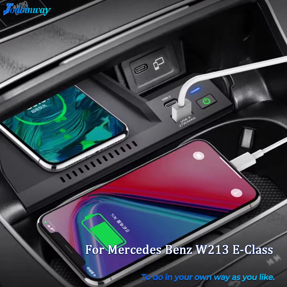 Phone Accessories Charger - メルセデスベンツW213 Eクラス E200 E300 E260 2018-2021用