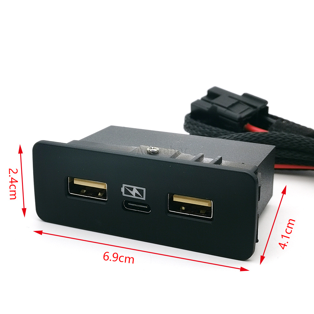 ホンダCRV、シビック、アコード車用1PCデュアルQC3.0 - Phone Accessories Charger のレビューと価格