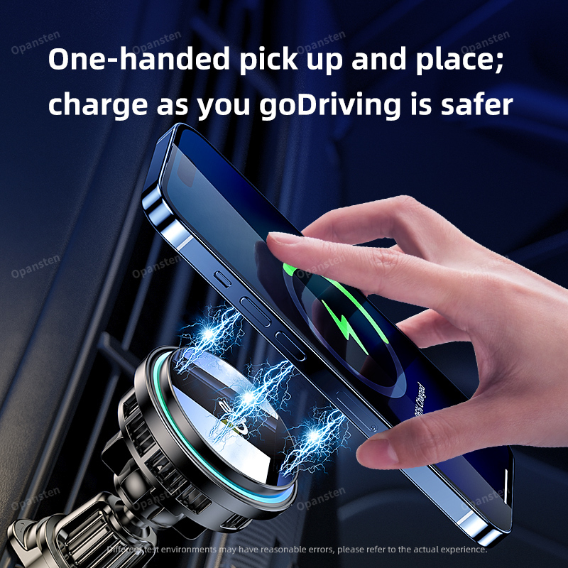 QI2 氷冷却強化ガラス RGB 磁気ワイヤレス車の充電器急 - Phone Cooling Fan のレビューと価格