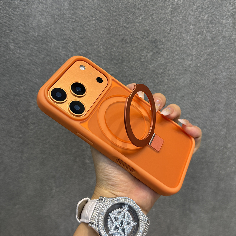 マグセーフ対応メタルカーホルダーリング付きiPhoneケース - Phone Accessories Holder Car のレビューと価格
