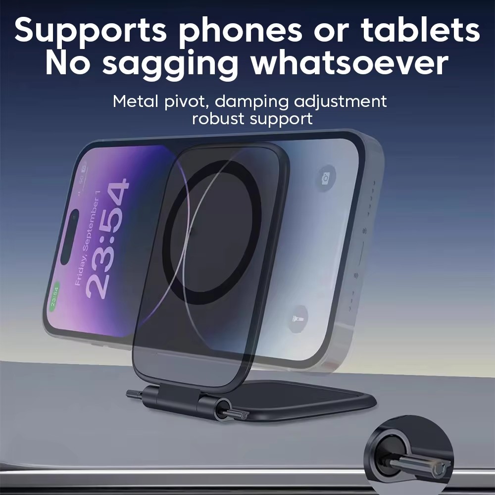 磁気式スマホスタンド 車載ホルダー 超薄型 折りたたみ式 強 - Phone Accessories Holder Car のレビューと価格