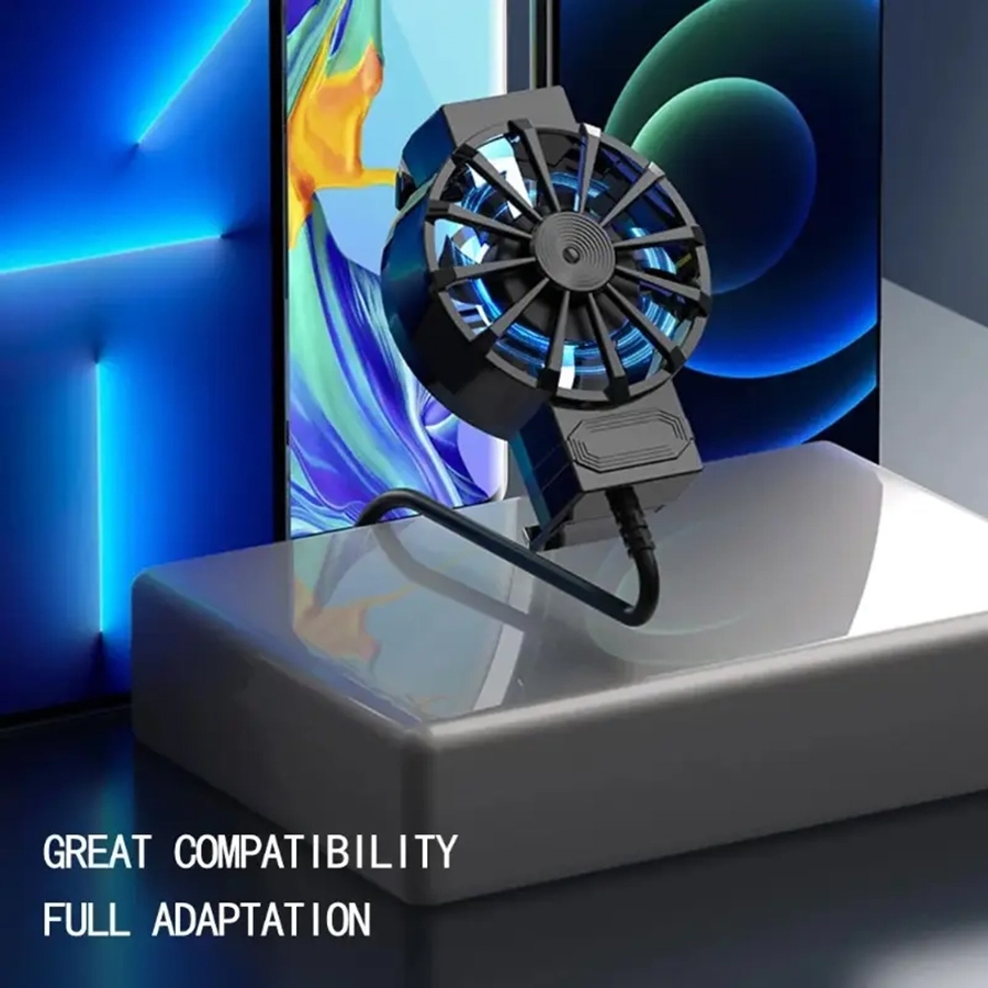 ポータブルスマホクーラー、iPhoneとAndroidスマー - Phone Cooling Fan のレビューと価格