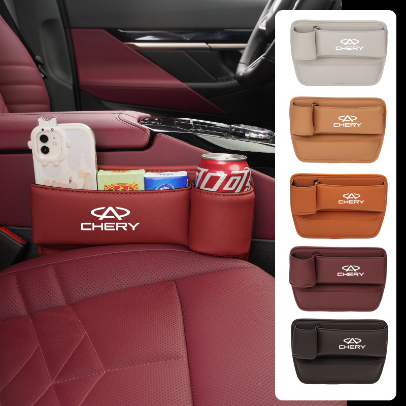 車用シート隙間収納ボックス カップホルダー スマホホルダー  - Qq Phone Accessories のレビューと価格