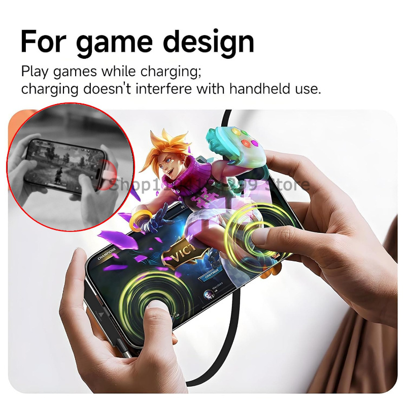 ホルダー付き充電ケーブル 240W 内蔵スマホスタンド付き充 - Phone Accessories Charger のレビューと価格