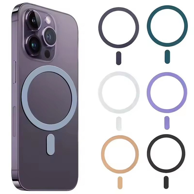 ユニバーサル磁気金属プレートリング Magsafe ワイヤレ - Phone Accessories Holder Car のレビューと価格