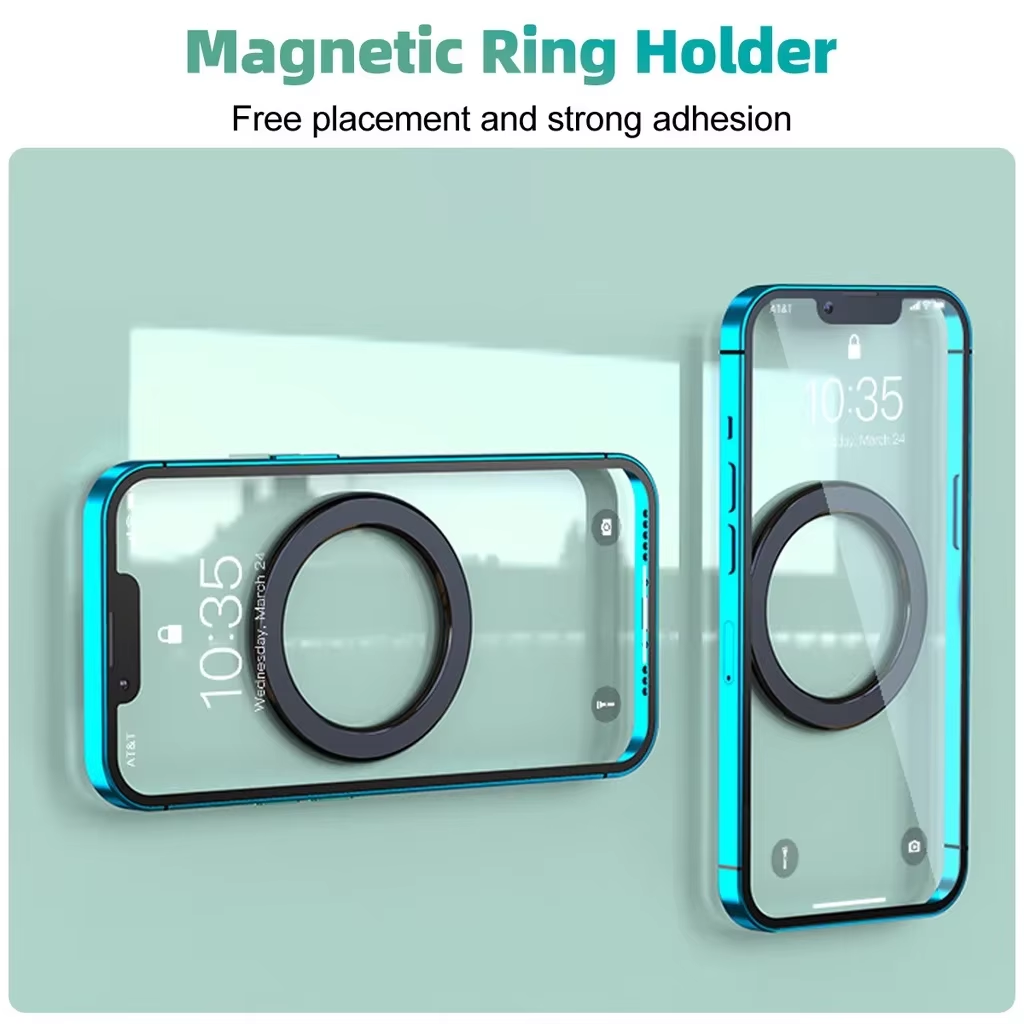 MagSafe対応 強力磁気リング式スマホホルダー 粘着マグ - Phone Accessories Holder Car のレビューと価格