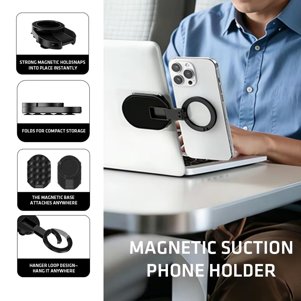MA39 磁気式折りたたみスマホスタンド ユニバーサル 36 - Phone Accessories And Gadget のレビューと価格