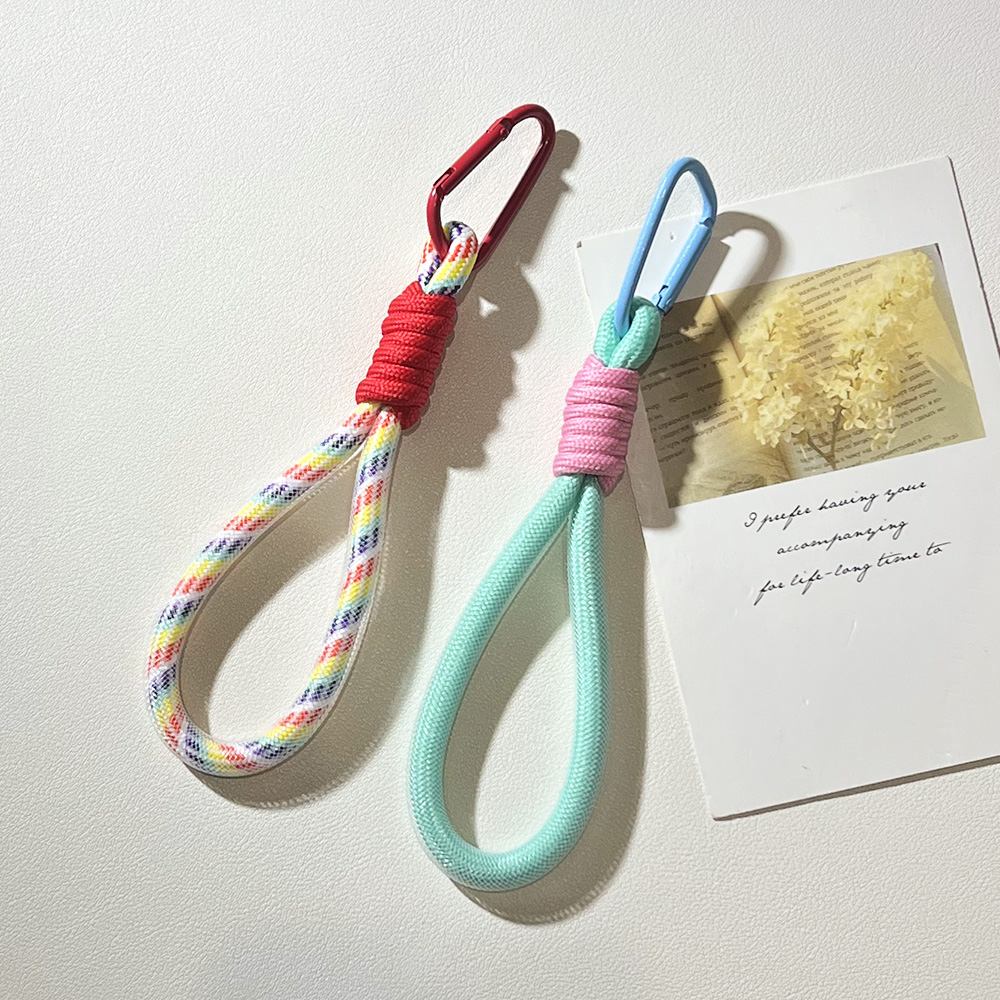 メッシュランドヤード蛍光ペンダント携帯電話バッグロープキーホ - Phone Accessories And Gadget のレビューと価格