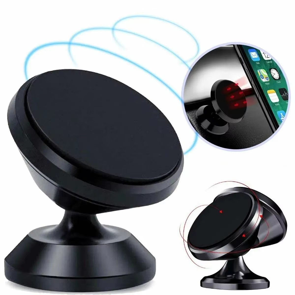 マグネット式車載携帯電話ホルダー マグネットマウントブラケッ - Phone Accessories And Gadget のレビューと価格