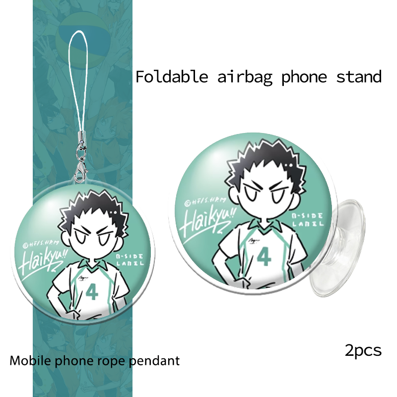 ハイキュー!! 電話エアバッグスタンドアクセサリーペンダント - Phone Accessories Keychain のレビューと価格