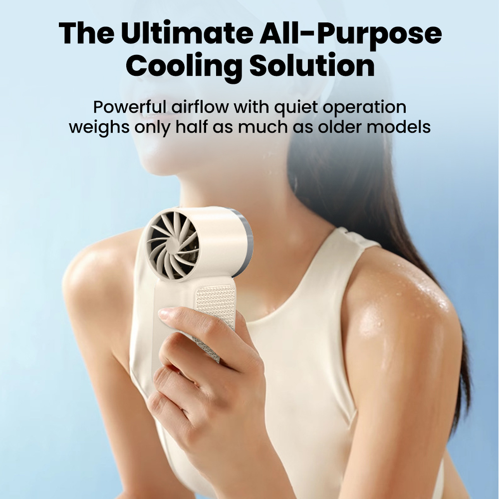 ハンドヘルドミニファン Type-C 充電式ポータブル超小型 - Phone Cooling Fan のレビューと価格