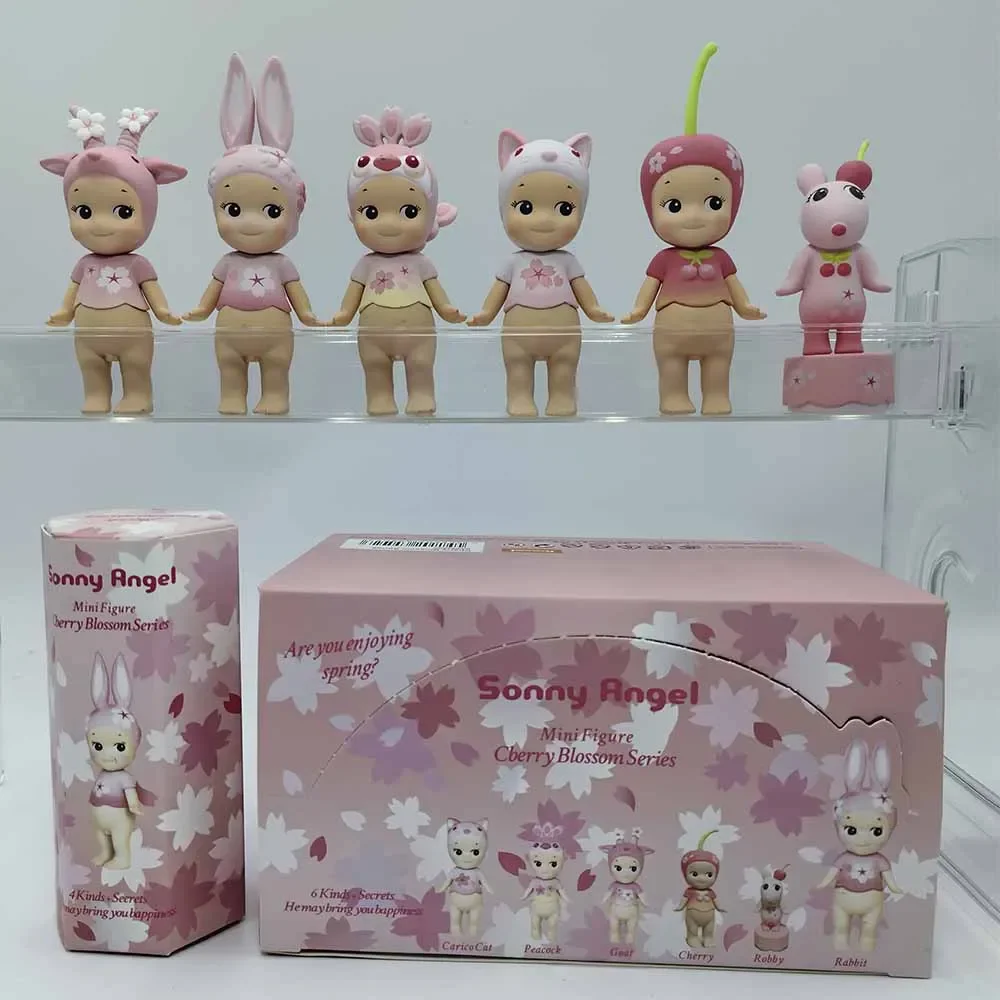 ミニソニーピンク桜シリーズブラインドボックストイズミステリー - Phone Accessories Sonny Angel のレビューと価格