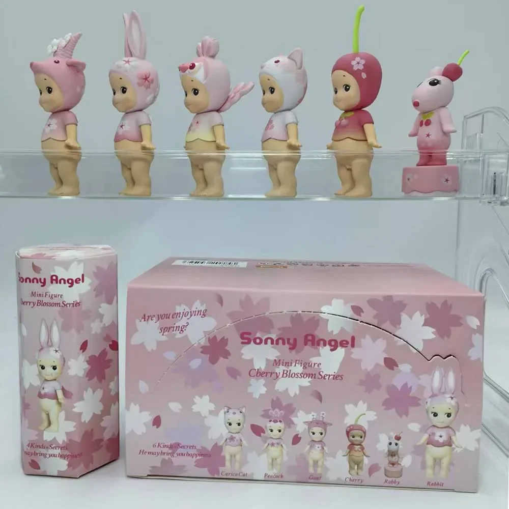 ミニソニーピンク桜シリーズブラインドボックストイズミステリー - Phone Accessories Sonny Angel のレビューと価格