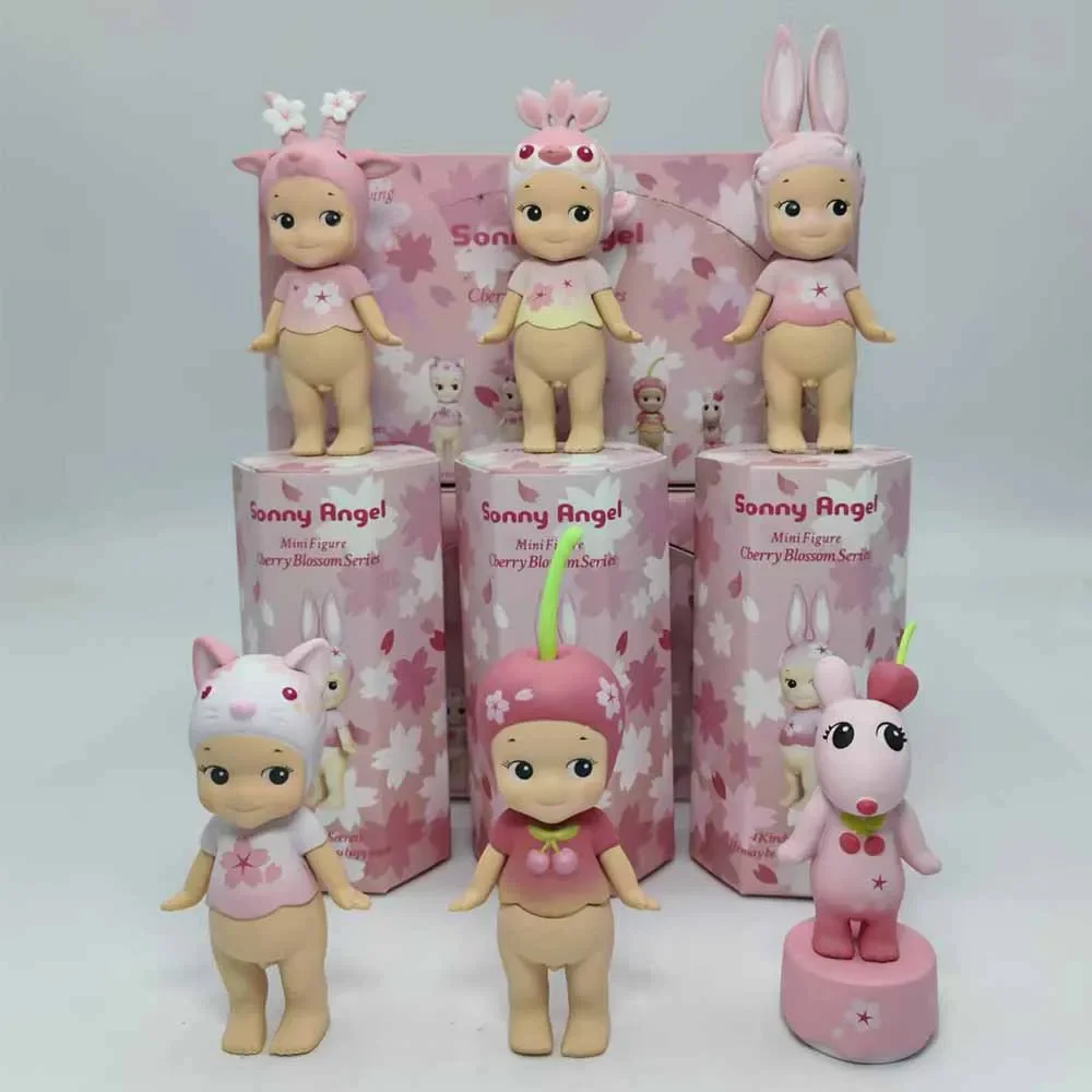 ミニソニーピンク桜シリーズブラインドボックストイズミステリー - Phone Accessories Sonny Angel のレビューと価格