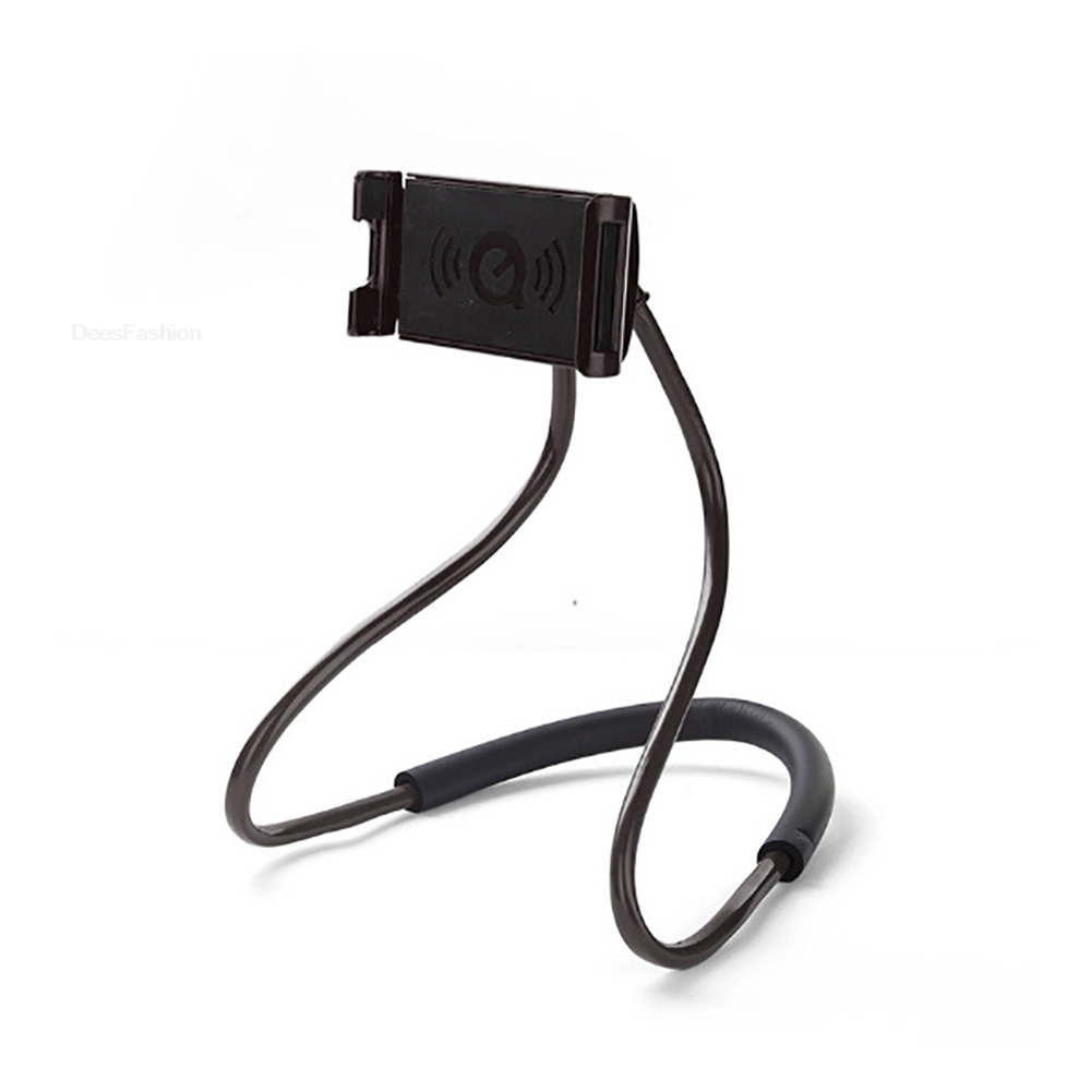 柔軟な携帯電話ホルダー、首掛け式怠惰なネックレスブラケット、 - Phone Accessories And Gadget のレビューと価格