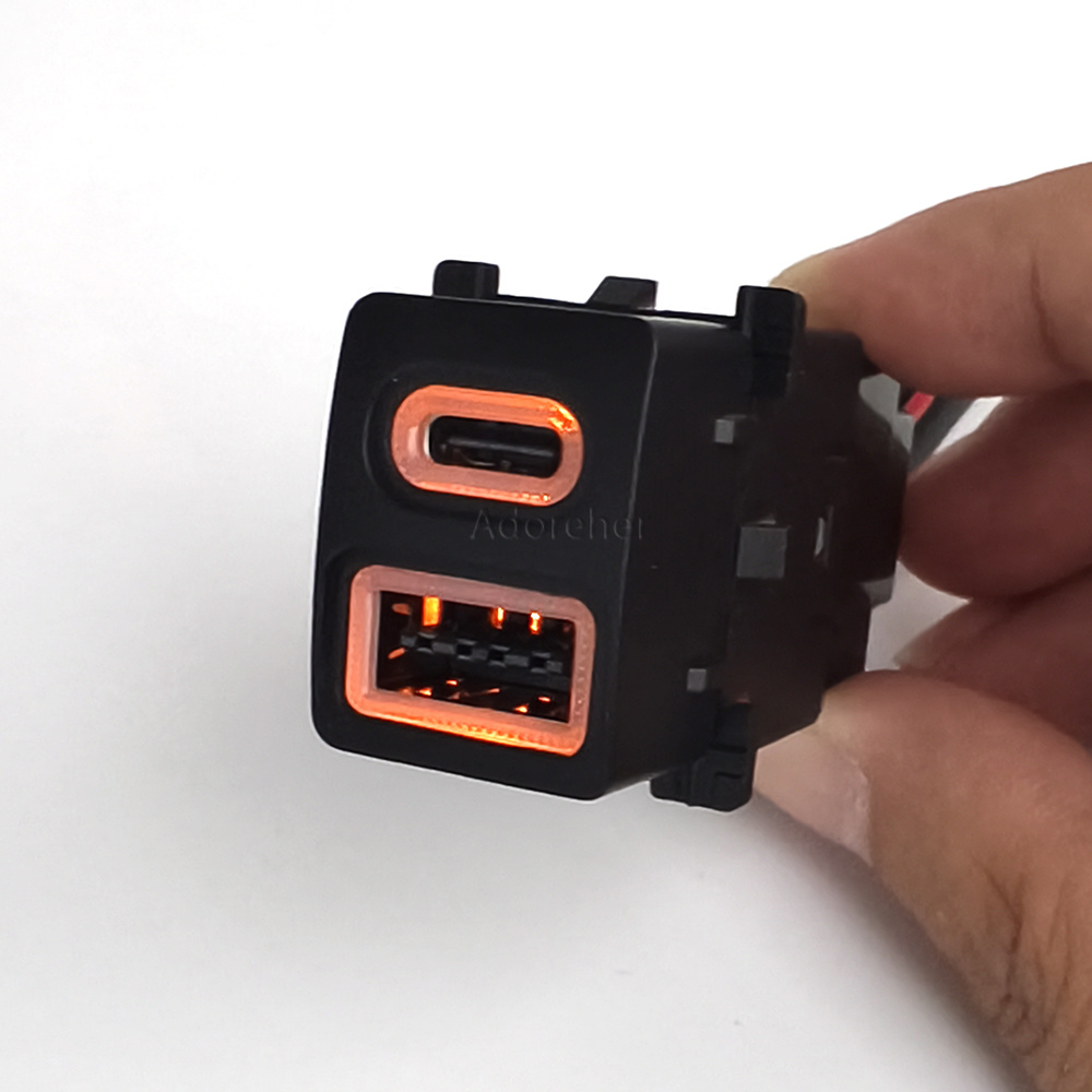 改造車用USB QC3.0 Type-C PDソケット電話充 - Phone Accessories Charger のレビューと価格